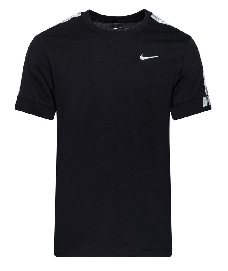 Men's Black Nike Repeat Crew Neck T-Shirt - Absolute Gym